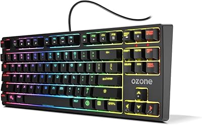 ozone 游戏键盘 battle royale - ozbattlerylsp 机械键盘 tkl,red
